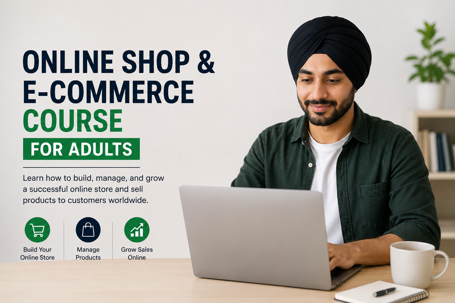 Online Shop & E-Commerce Course